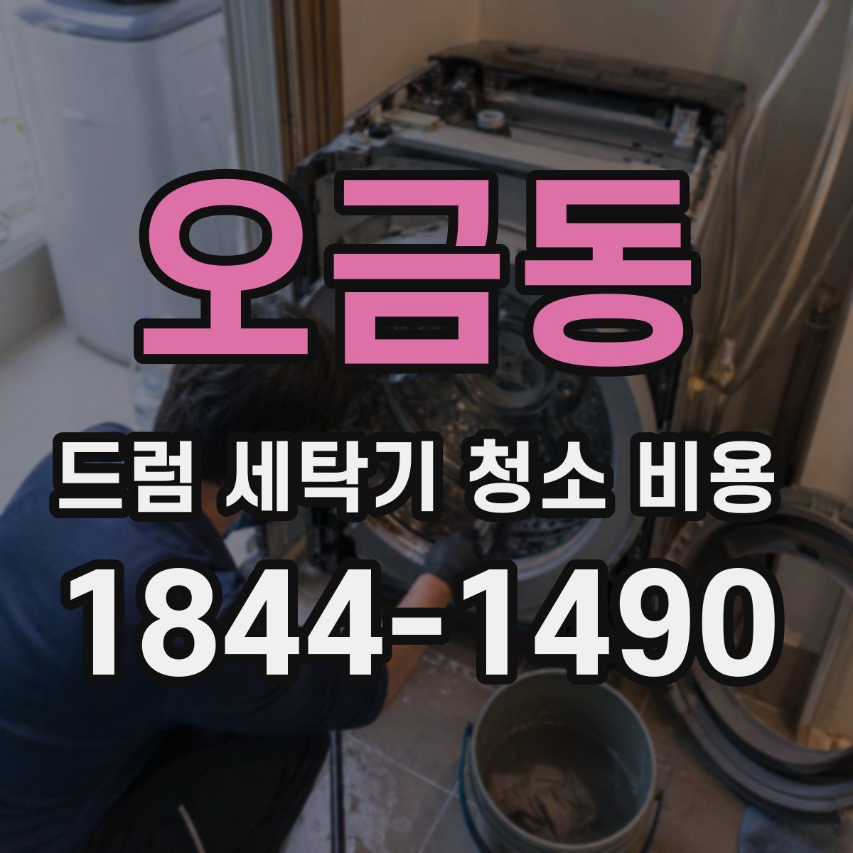 오금동 드럼 세탁기 청소 비용