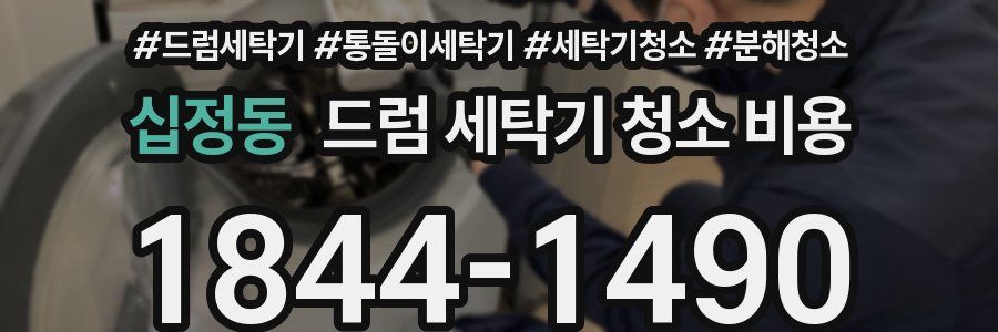 십정동 드럼 세탁기 청소 비용