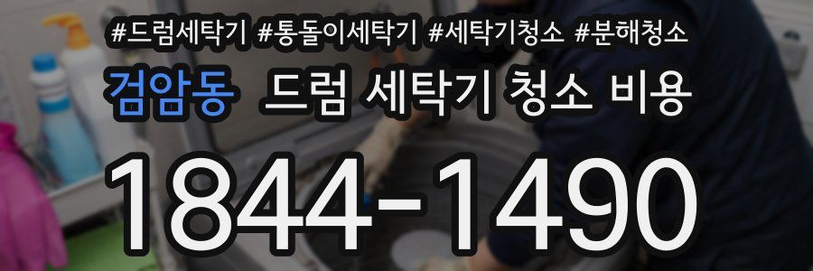 검암동 드럼 세탁기 청소 비용