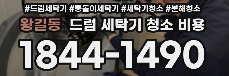 왕길동 드럼 세탁기 청소 비용