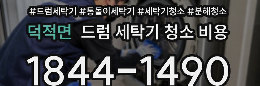 덕적면 드럼 세탁기 청소 비용