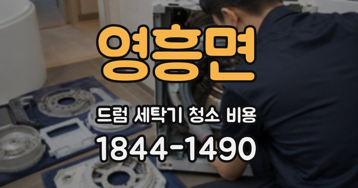 영흥면 드럼 세탁기 청소 비용