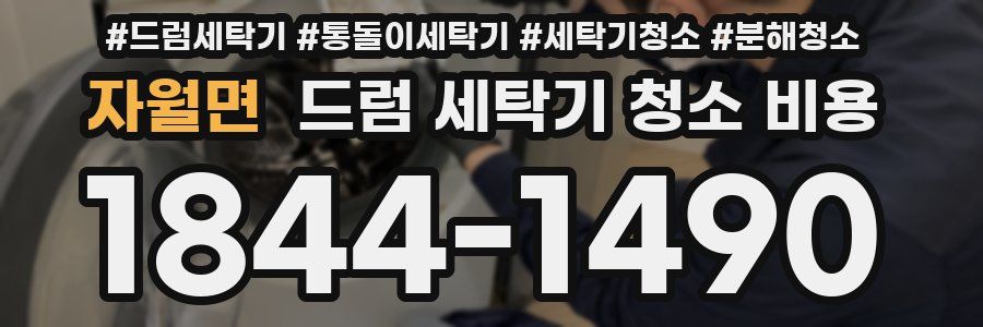 자월면 드럼 세탁기 청소 비용
