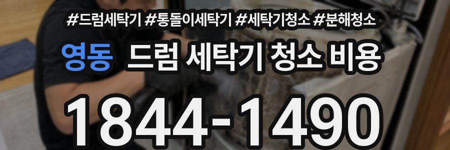 영동 드럼 세탁기 청소 비용