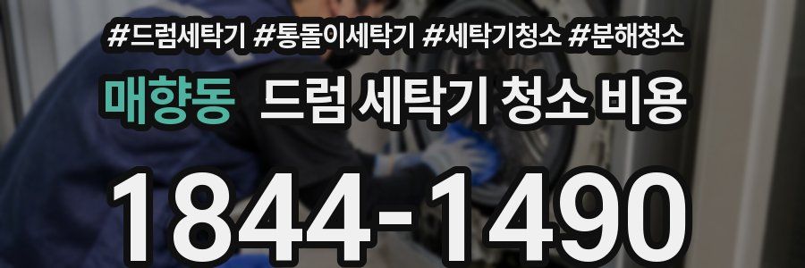 매향동 드럼 세탁기 청소 비용