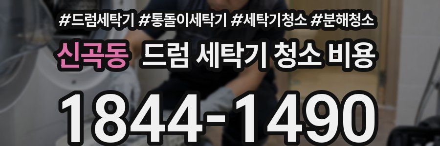 신곡동 드럼 세탁기 청소 비용