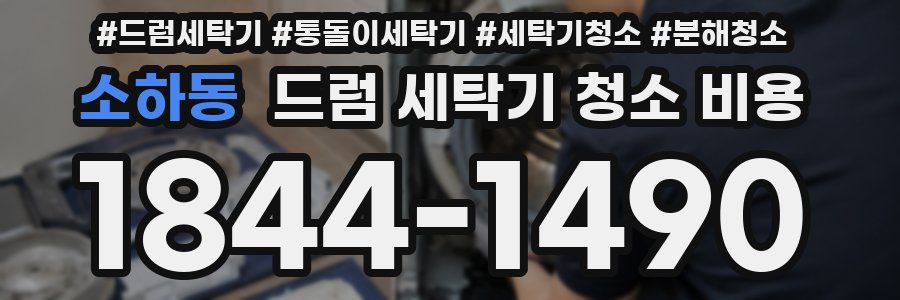 소하동 드럼 세탁기 청소 비용