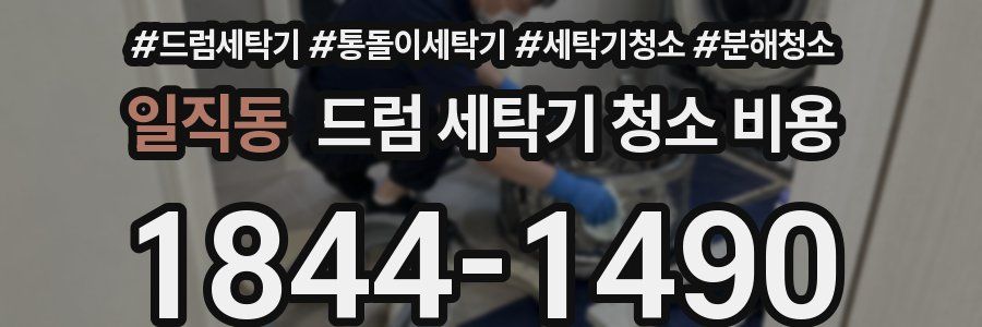 일직동 드럼 세탁기 청소 비용