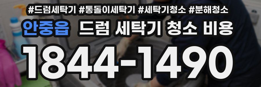 안중읍 드럼 세탁기 청소 비용