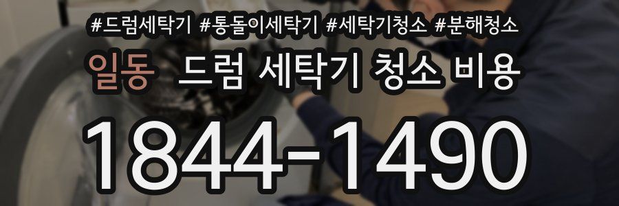 일동 드럼 세탁기 청소 비용