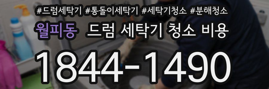 월피동 드럼 세탁기 청소 비용