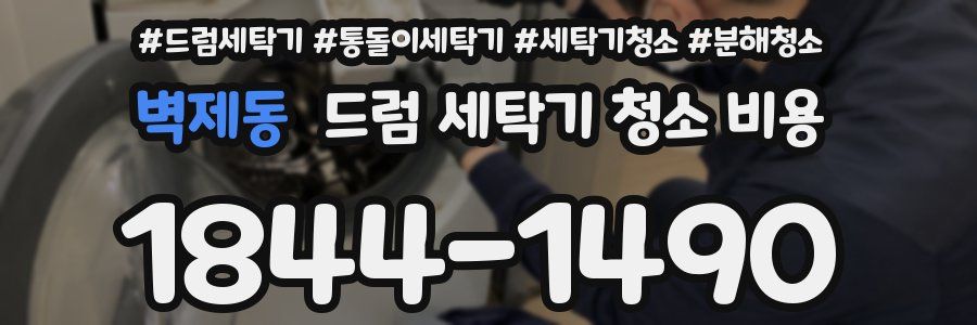 벽제동 드럼 세탁기 청소 비용