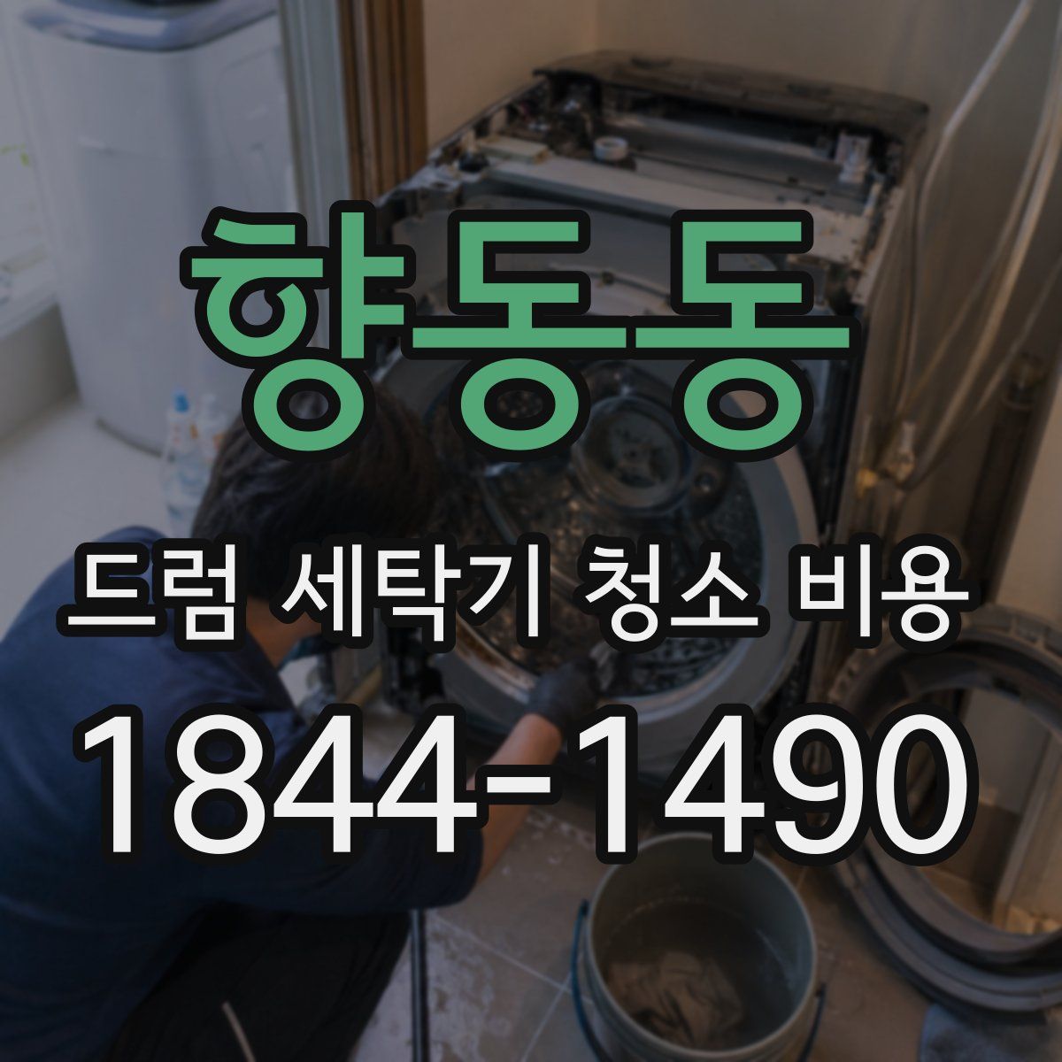 향동동 드럼 세탁기 청소 비용