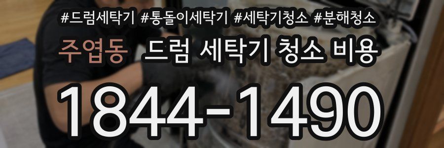 주엽동 드럼 세탁기 청소 비용