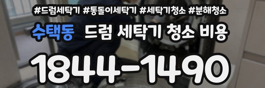 수택동 드럼 세탁기 청소 비용