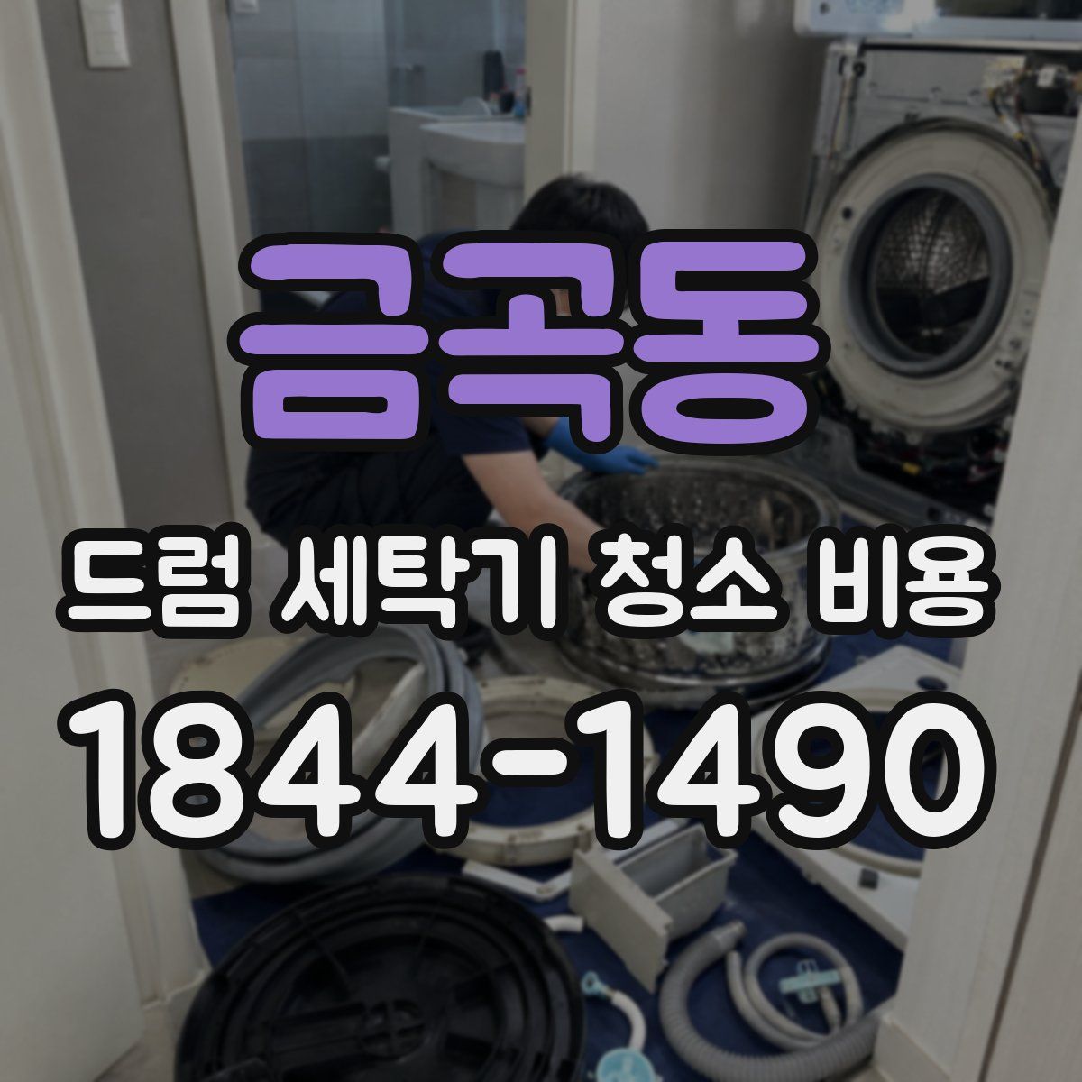 금곡동 드럼 세탁기 청소 비용