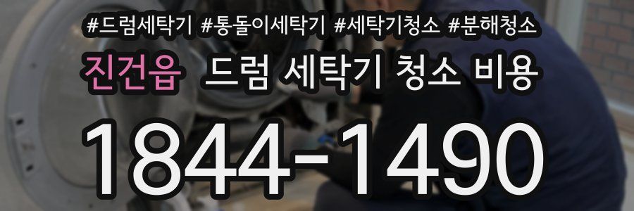 진건읍 드럼 세탁기 청소 비용