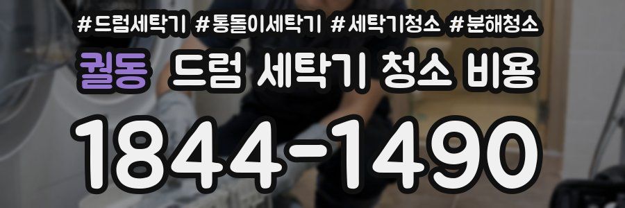 궐동 드럼 세탁기 청소 비용