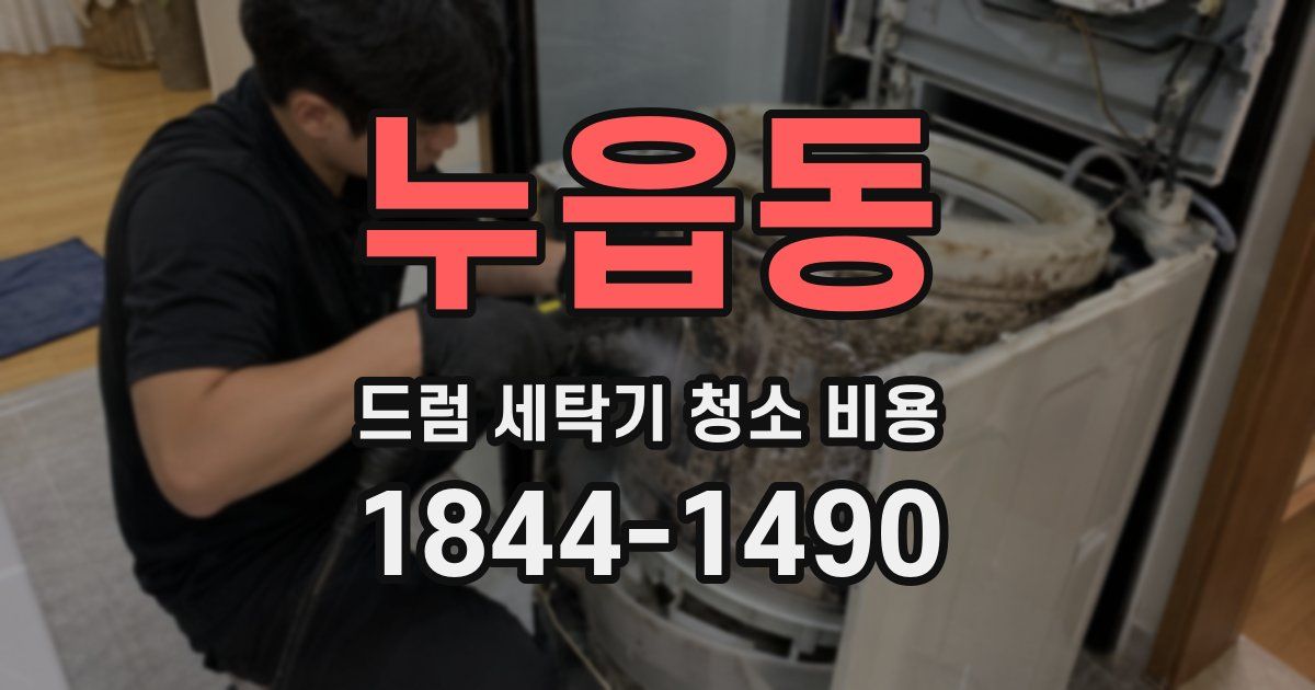 누읍동 드럼 세탁기 청소 비용