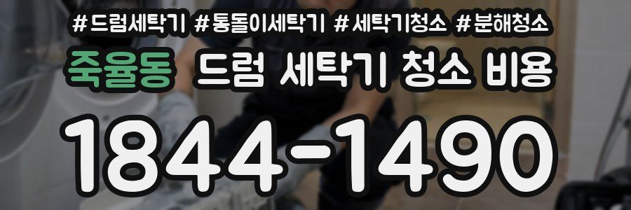 죽율동 드럼 세탁기 청소 비용