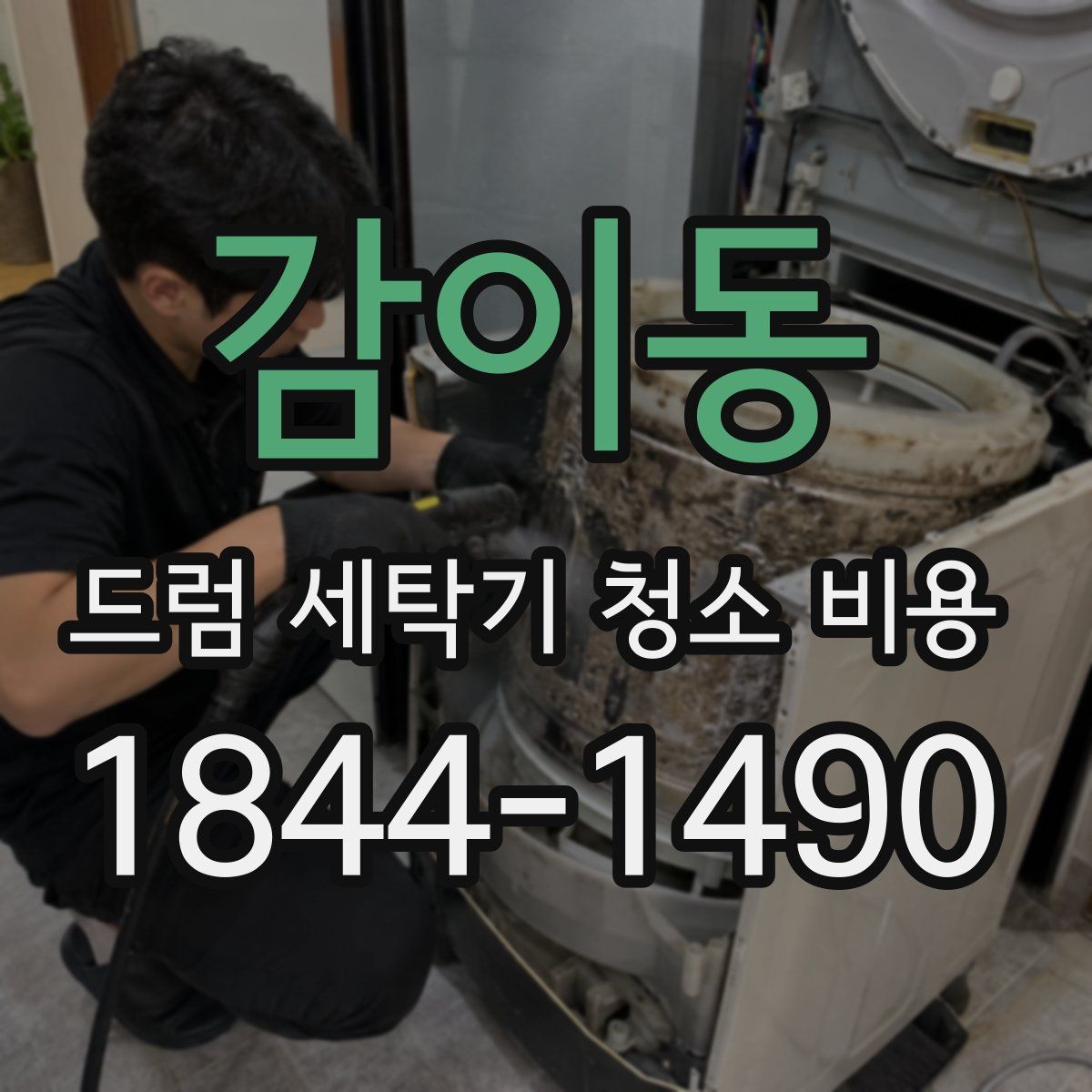 감이동 드럼 세탁기 청소 비용