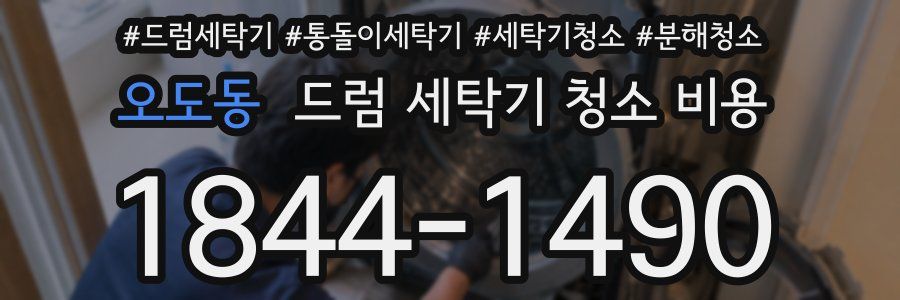 오도동 드럼 세탁기 청소 비용