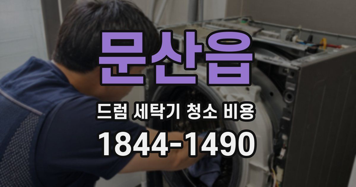 문산읍 드럼 세탁기 청소 비용