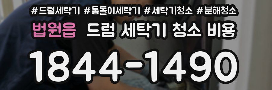 법원읍 드럼 세탁기 청소 비용