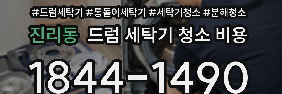 진리동 드럼 세탁기 청소 비용