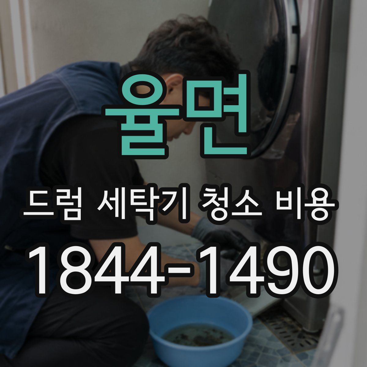 율면 드럼 세탁기 청소 비용