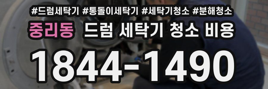 중리동 드럼 세탁기 청소 비용