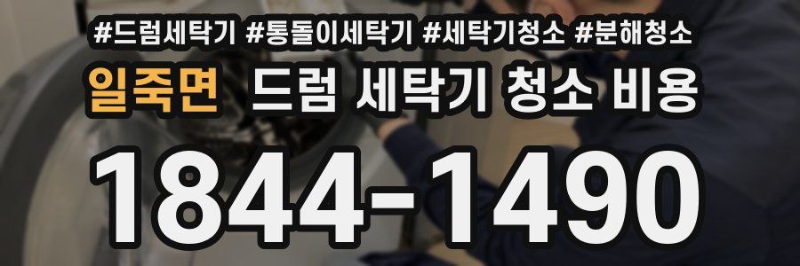 일죽면 드럼 세탁기 청소 비용