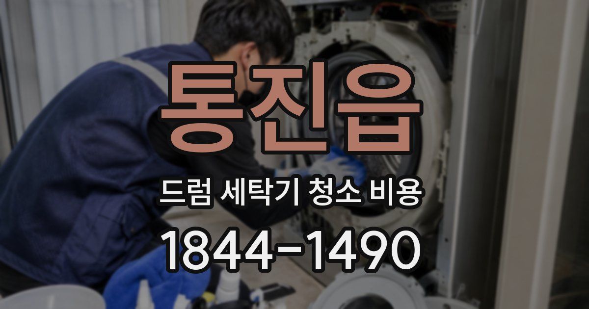 통진읍 드럼 세탁기 청소 비용