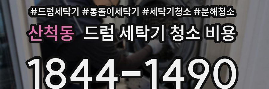 산척동 드럼 세탁기 청소 비용