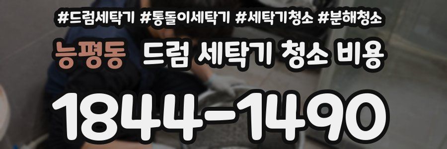 능평동 드럼 세탁기 청소 비용