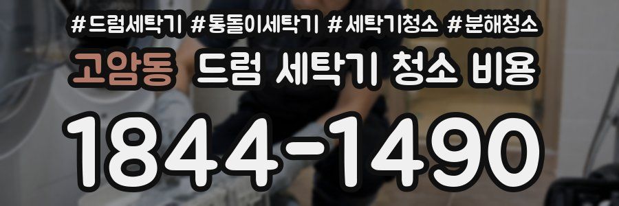 고암동 드럼 세탁기 청소 비용