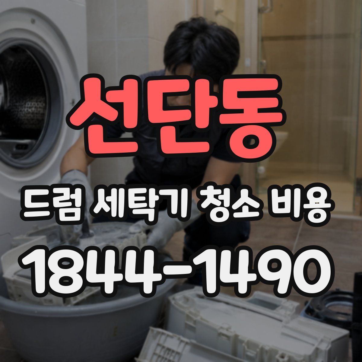 선단동 드럼 세탁기 청소 비용