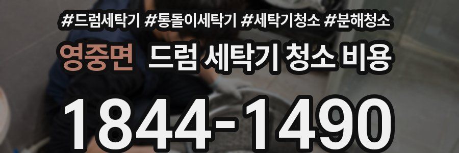 영중면 드럼 세탁기 청소 비용