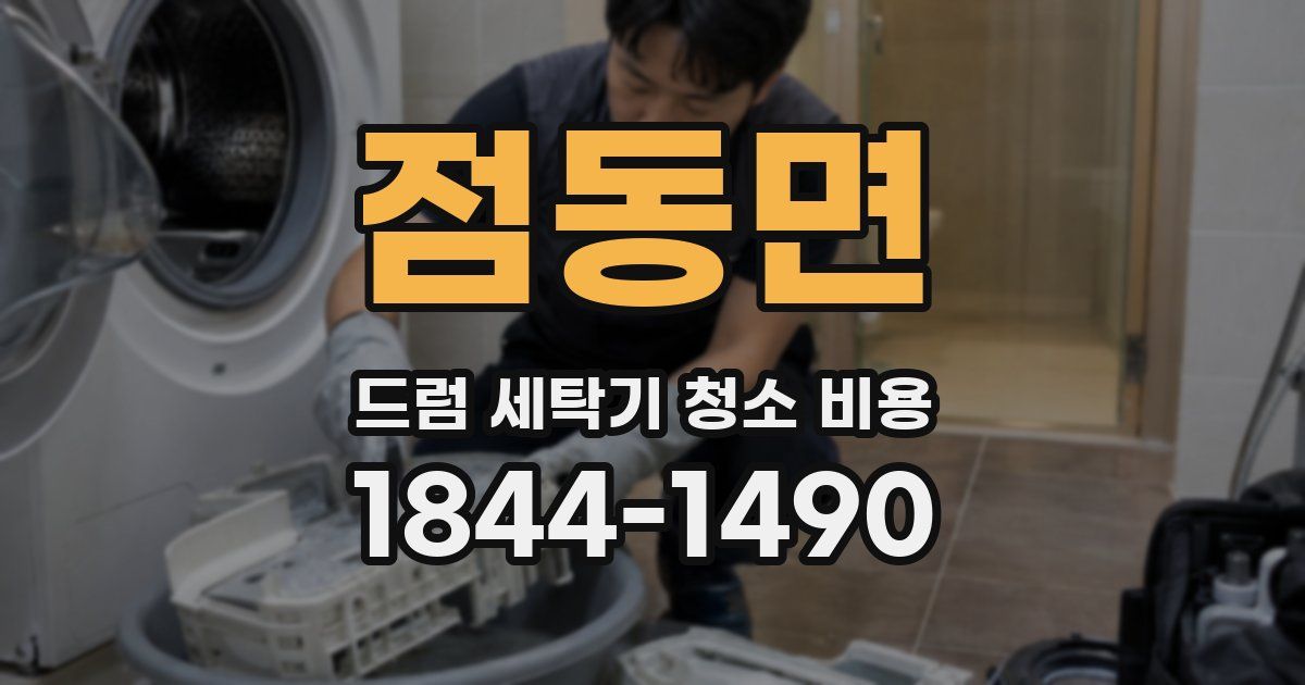 점동면 드럼 세탁기 청소 비용