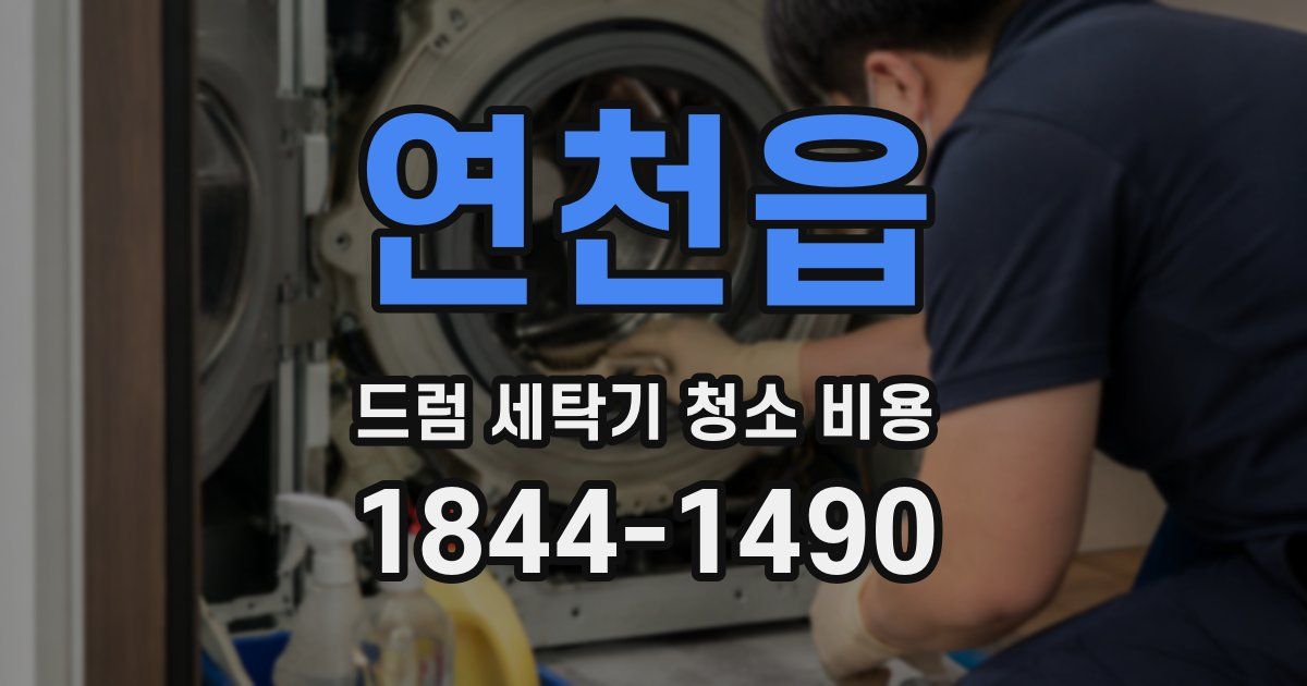 연천읍 드럼 세탁기 청소 비용