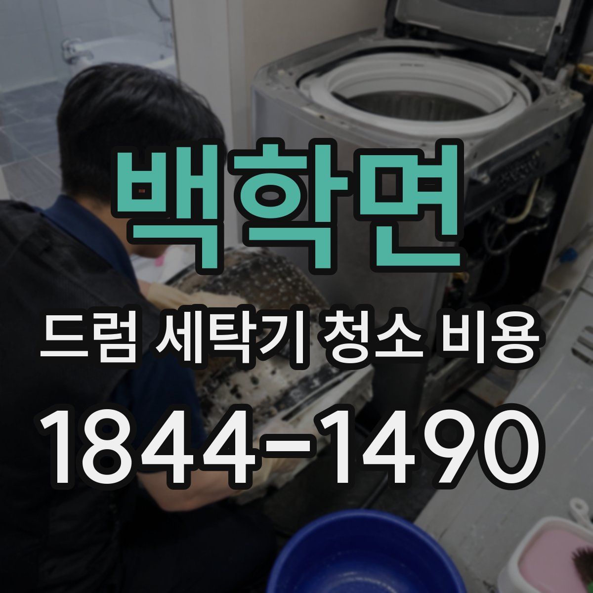 백학면 드럼 세탁기 청소 비용