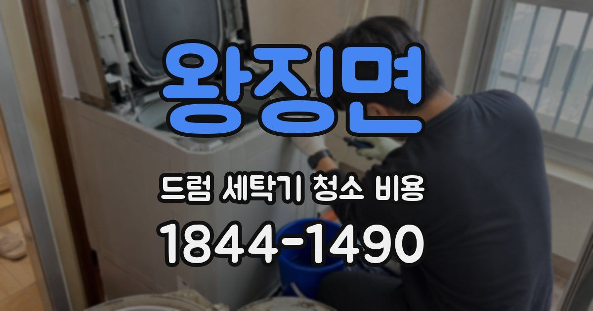 왕징면 드럼 세탁기 청소 비용