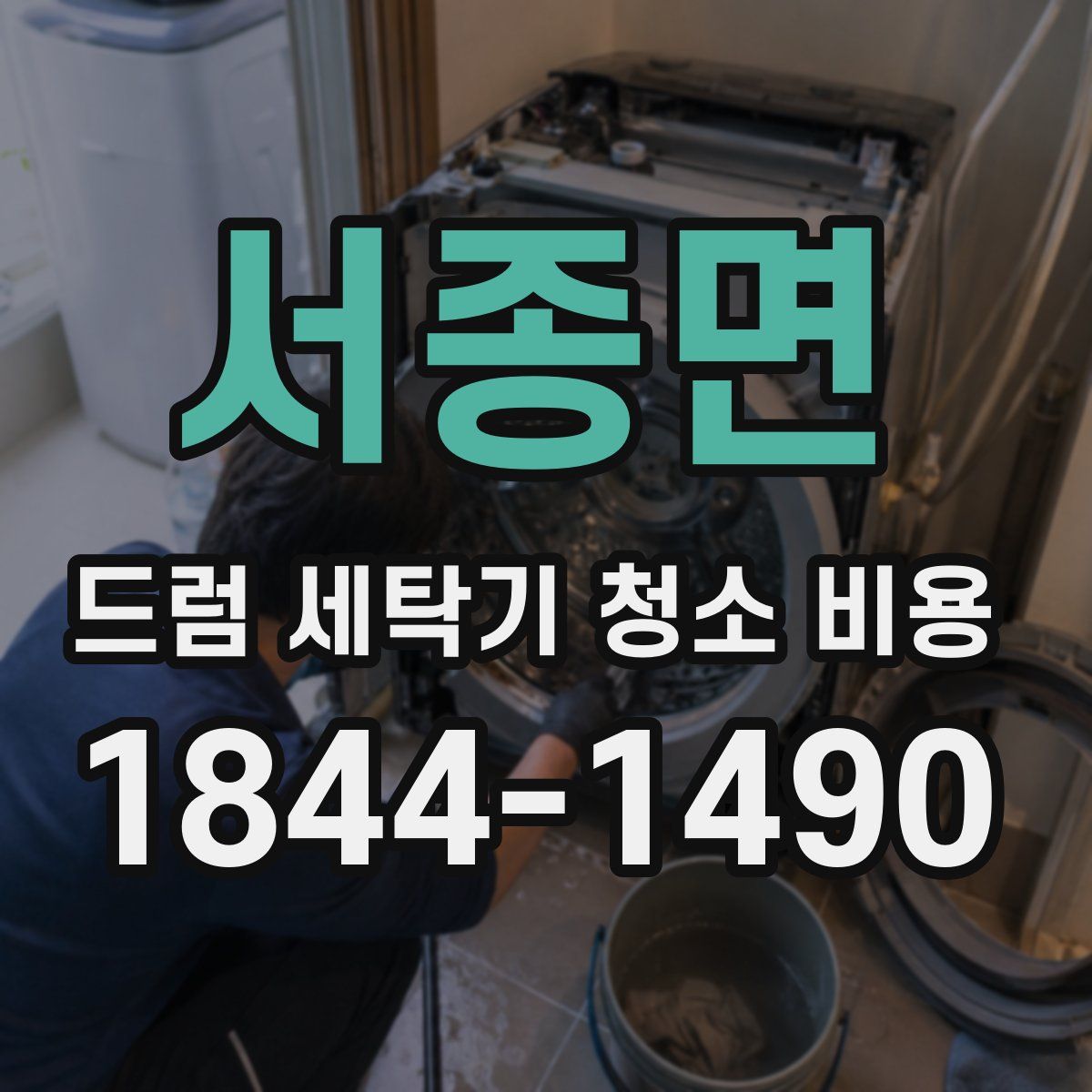 서종면 드럼 세탁기 청소 비용