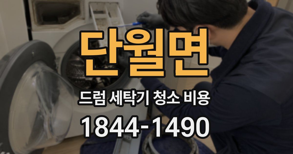 단월면 드럼 세탁기 청소 비용