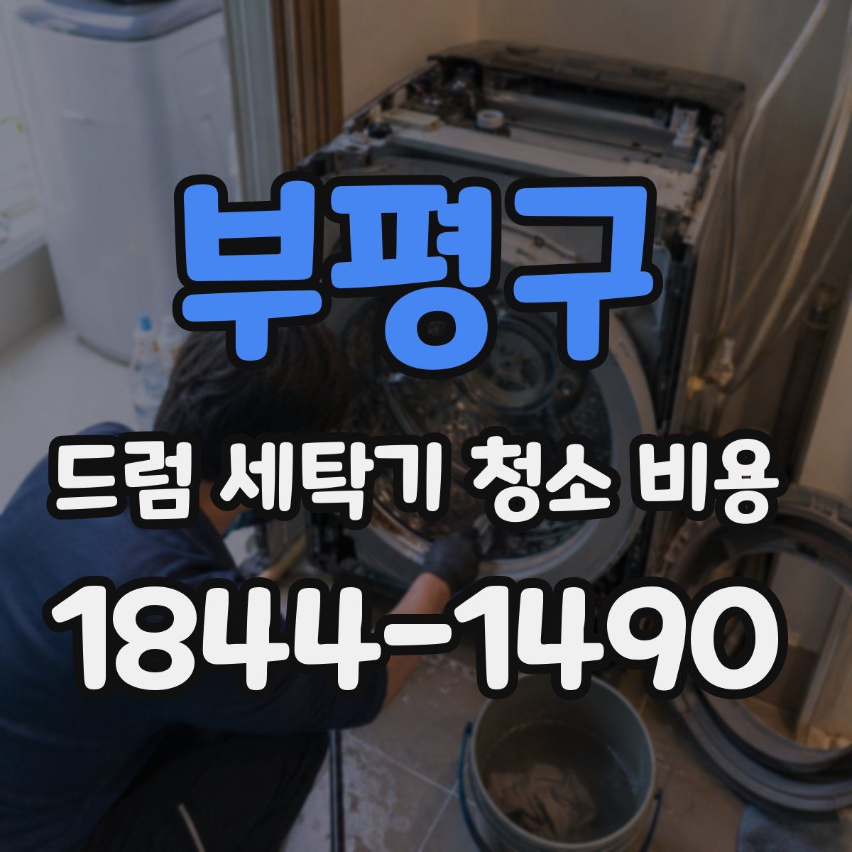 부평구 드럼 세탁기 청소 비용