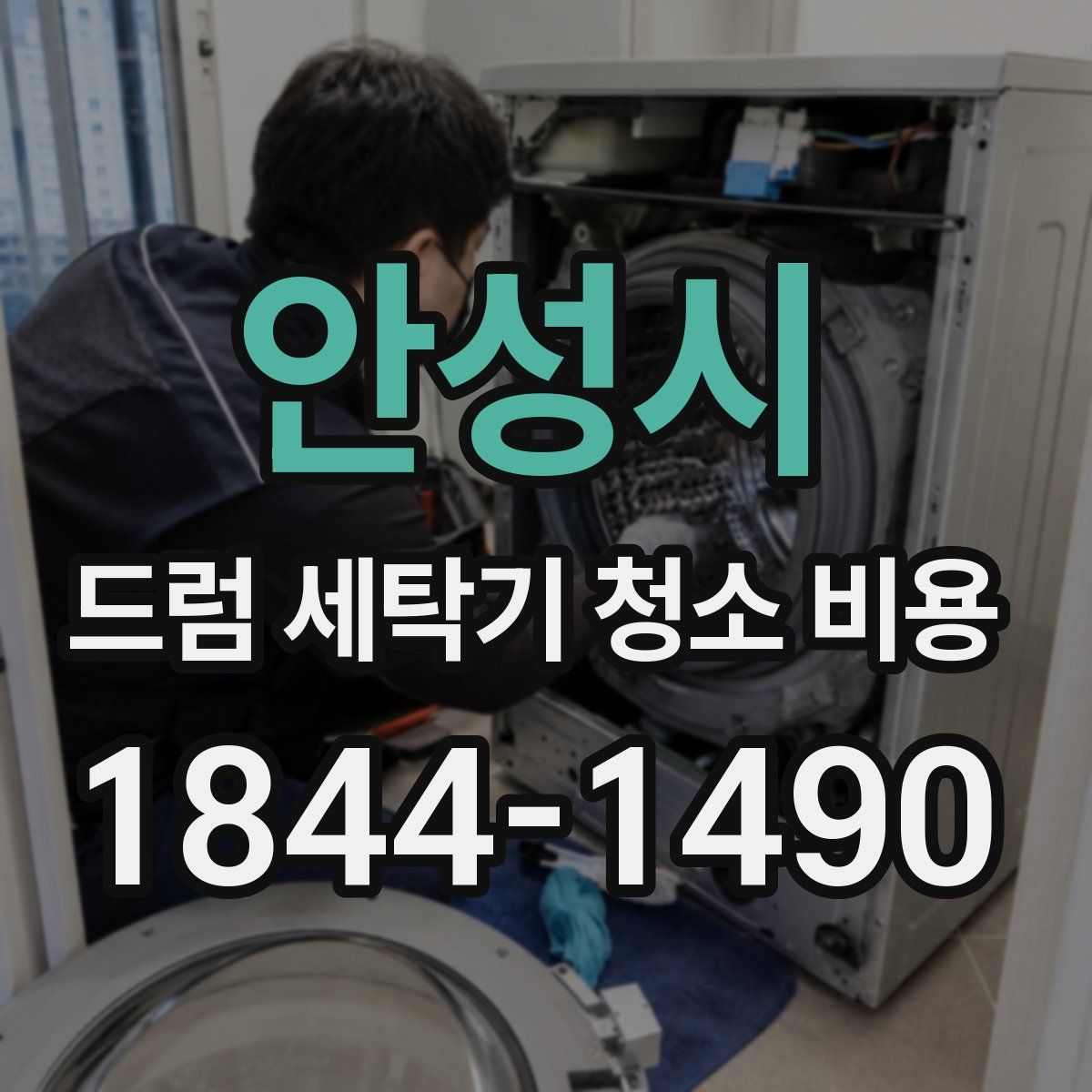 안성시 드럼 세탁기 청소 비용