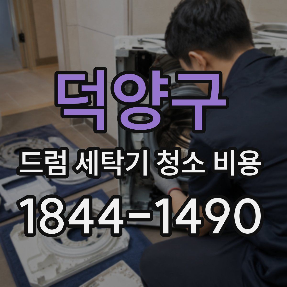 덕양구 드럼 세탁기 청소 비용
