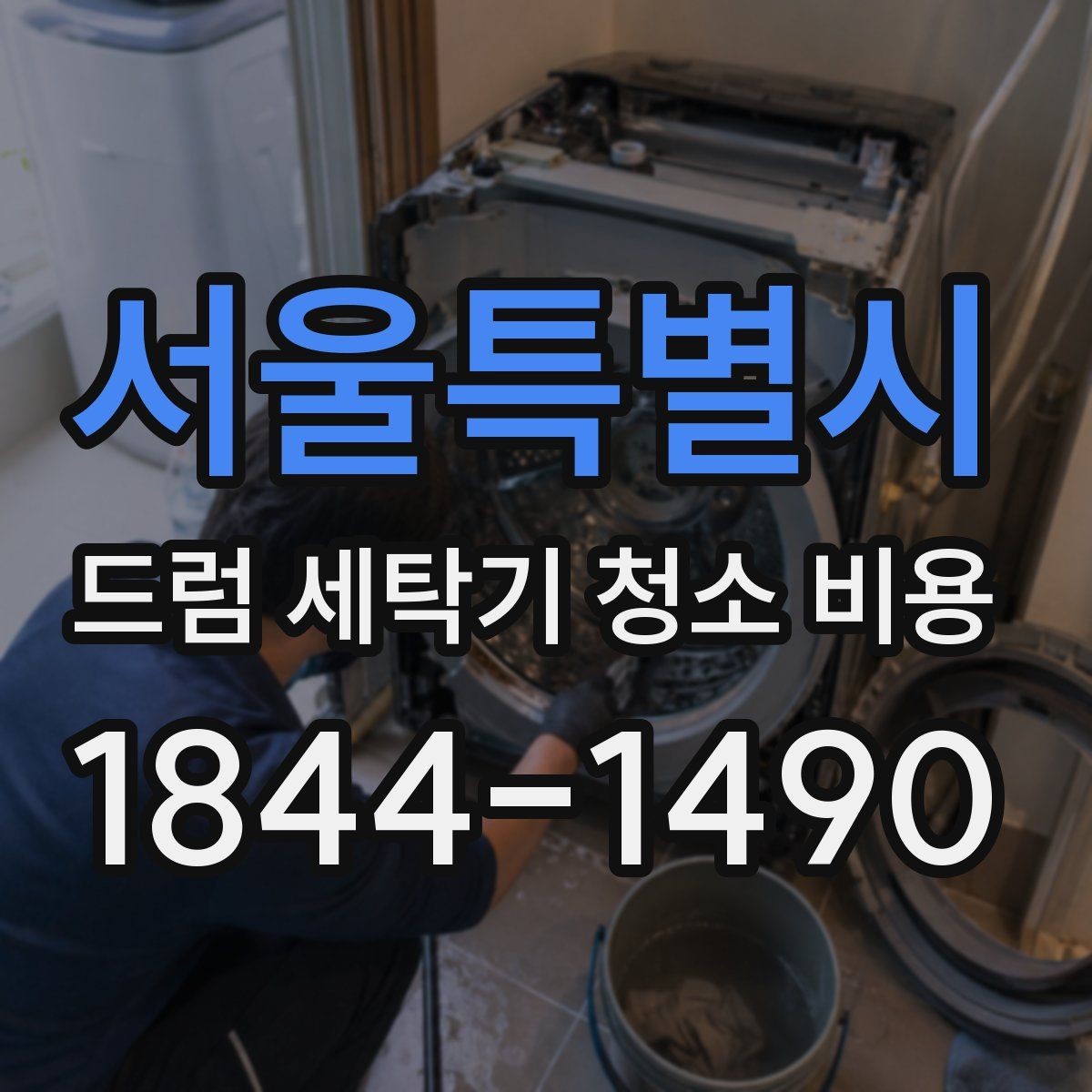 서울특별시 드럼 세탁기 청소 비용 세탁조 오염 상태로 작업 범위가 달라질 때