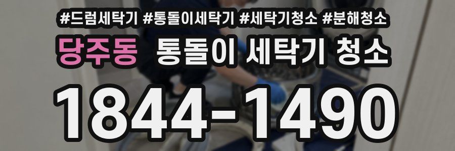 당주동 통돌이 세탁기 청소