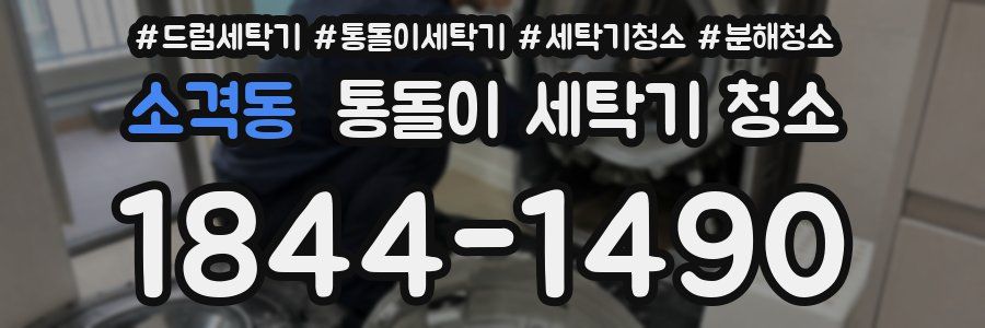 소격동 통돌이 세탁기 청소